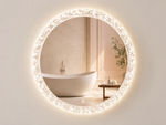 Apvalus LED veidrodis Lyra 60 cm