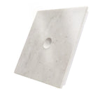 Vienvietė, vienpolė, sensorinė marmuro (Aurora Bianco) panelė