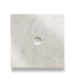Vienvietė, vienpolė, sensorinė marmuro (Aurora Bianco) panelė