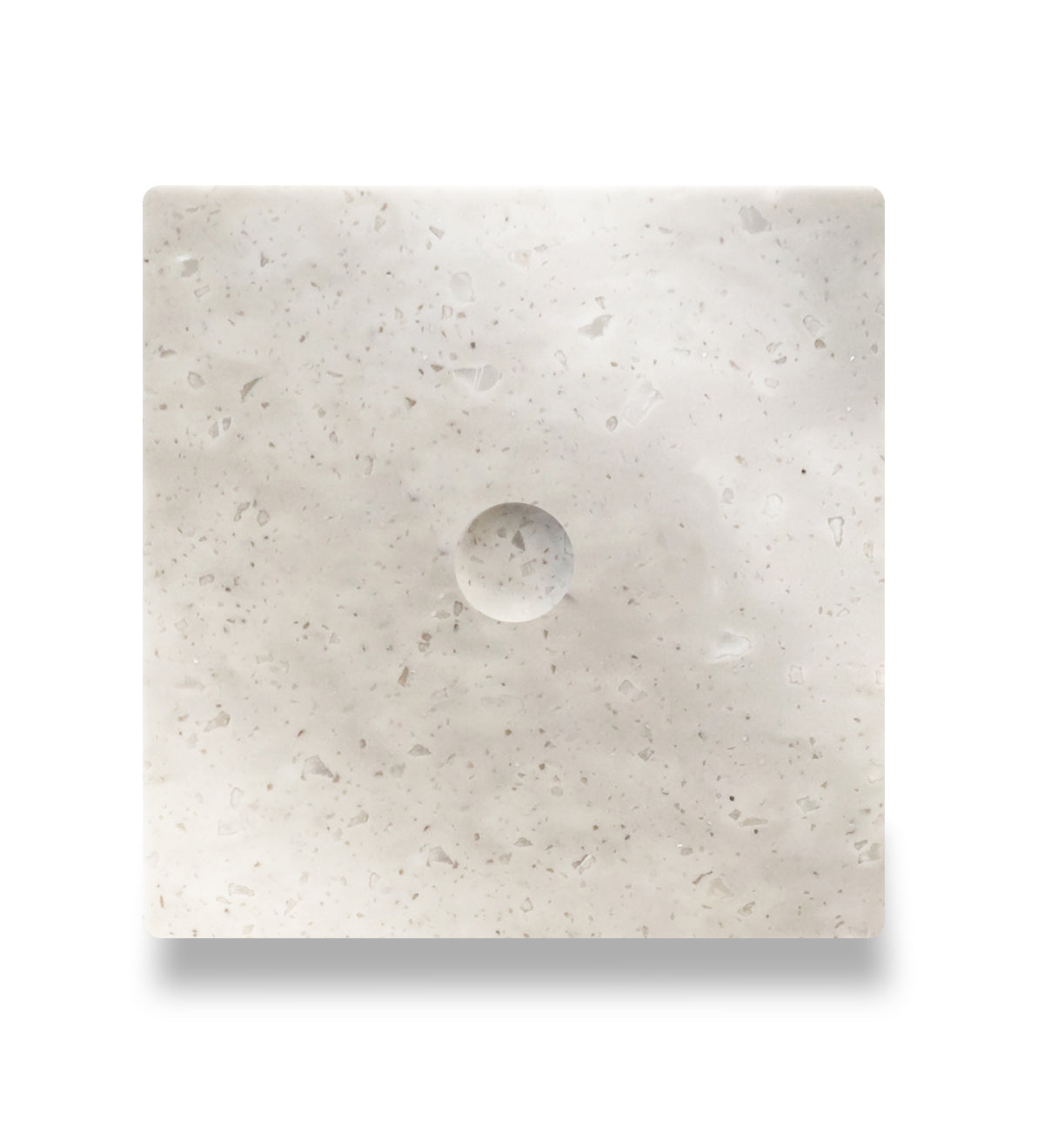 Vienpolis sensorinis jungiklis su marmuro (Aurora Grey) panele