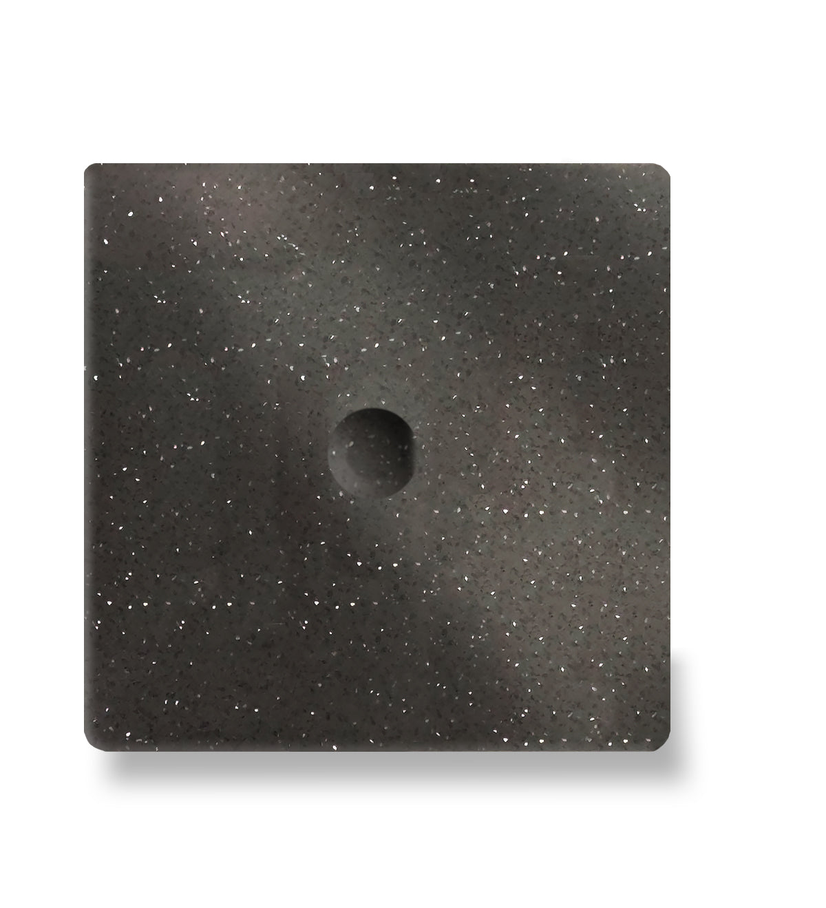 Vienpolis sensorinis jungiklis su marmuro (Black Pearl) panele