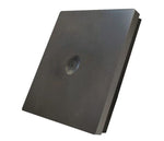 Vienvietė, vienpolė, sensorinė marmuro (Intense Ultra Dark Grey) panelė