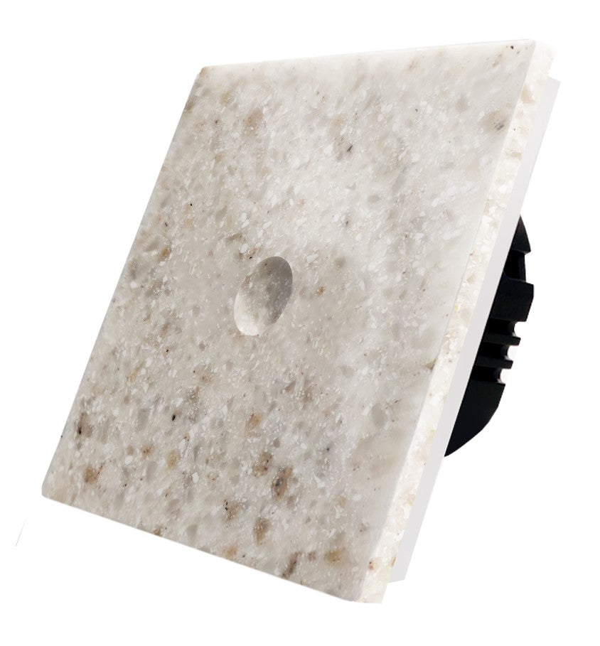 Vienpolis sensorinis jungiklis su marmuro (Tambora) panele