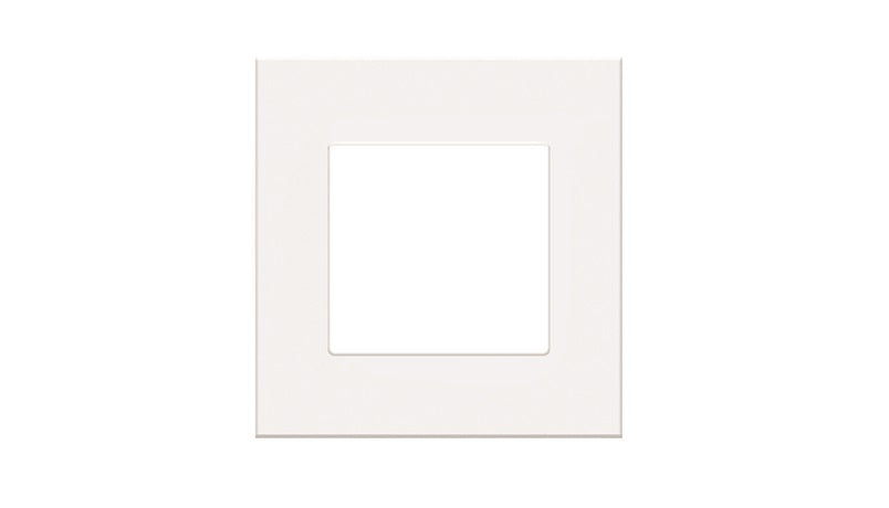 Vienvietis plastiko rėmelis (baltas)