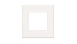 Vienvietis plastiko rėmelis (baltas)