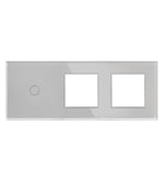 Vienpolė panelė su dviviečiu rėmeliu (pilka)