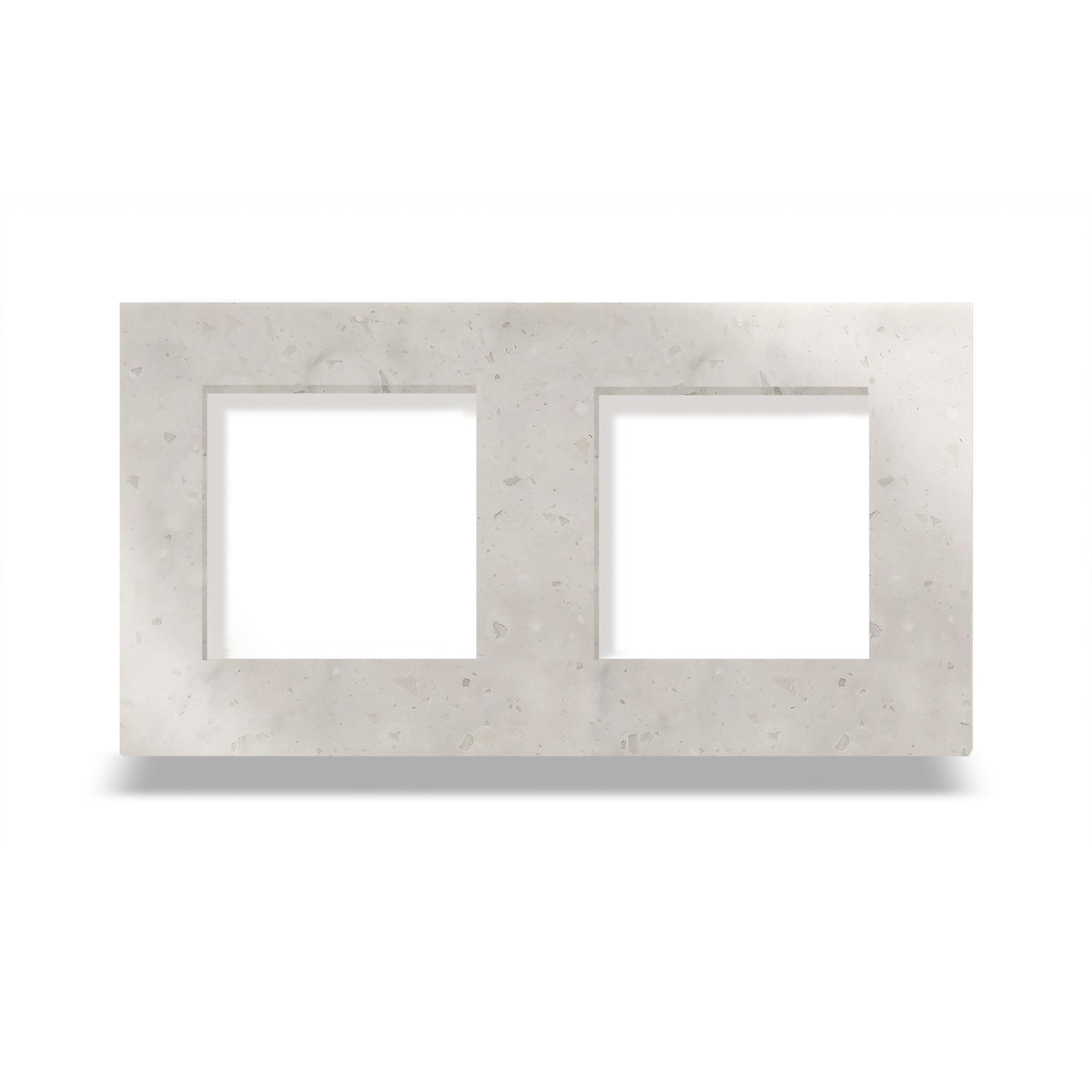 Dvivietis marmuro serijos rėmelis ( Aurora Bianco)