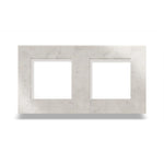 Dvivietis marmuro serijos rėmelis ( Aurora Bianco)