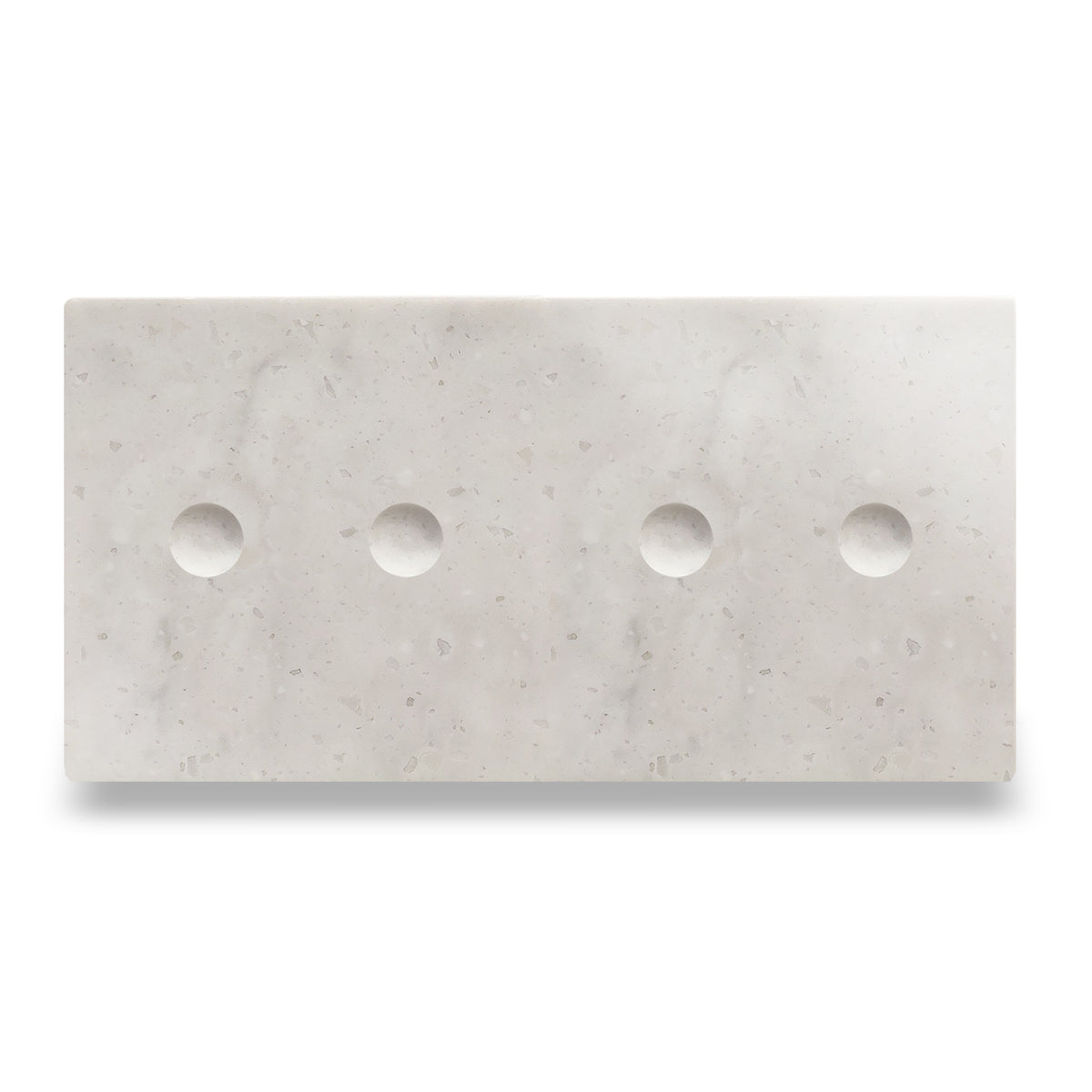 Dvivietė, dvipolė , sensorinė marmuro ( Aurora Bianco ) panelė