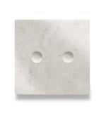 Vienvietė, dvipolė, sensorinė marmuro (Aurora Bianco) panelė