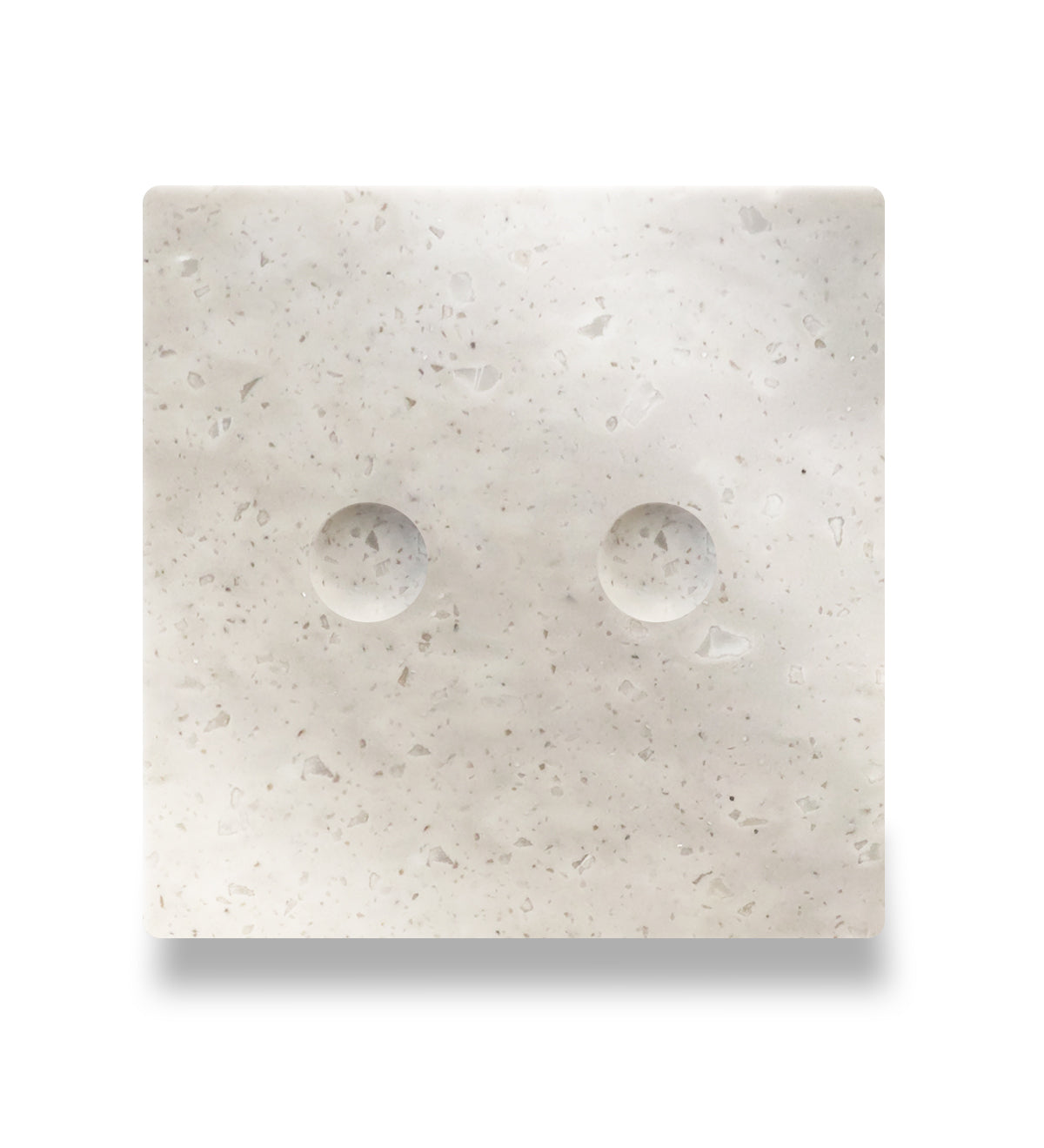 Vienvietė, dvipolė, sensorinė marmuro (Aurora Grey) panelė