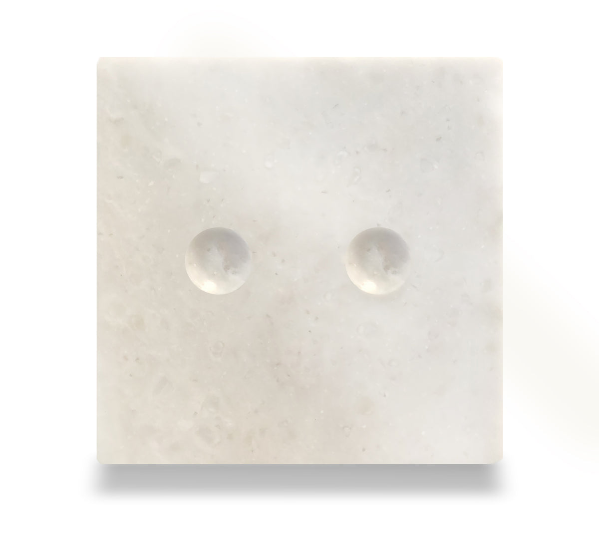 Dvipolis sensorinis jungiklis su marmuro ( Belizzi ) panele