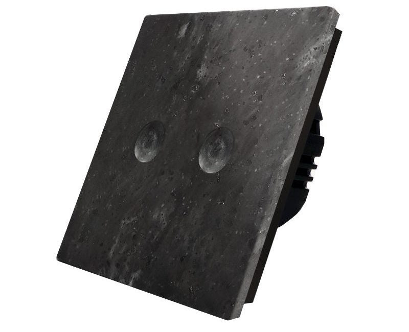 Dvipolis sensorinis jungiklis su marmuro ( Sanremo ) panele