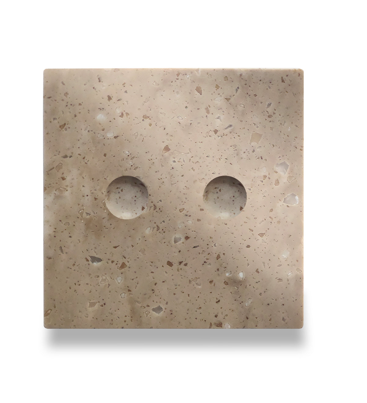 Dvipolis sensorinis jungiklis su marmuro ( Terni ) panele