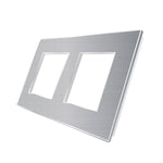 Dvivietis aliuminio rėmelis (pilkas)