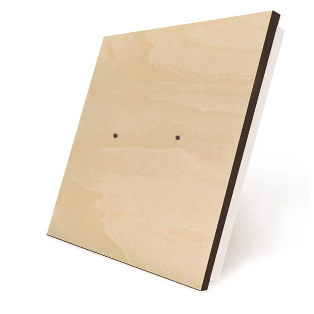 Dvipolė natūralaus medžio panelė (be jungiklio)