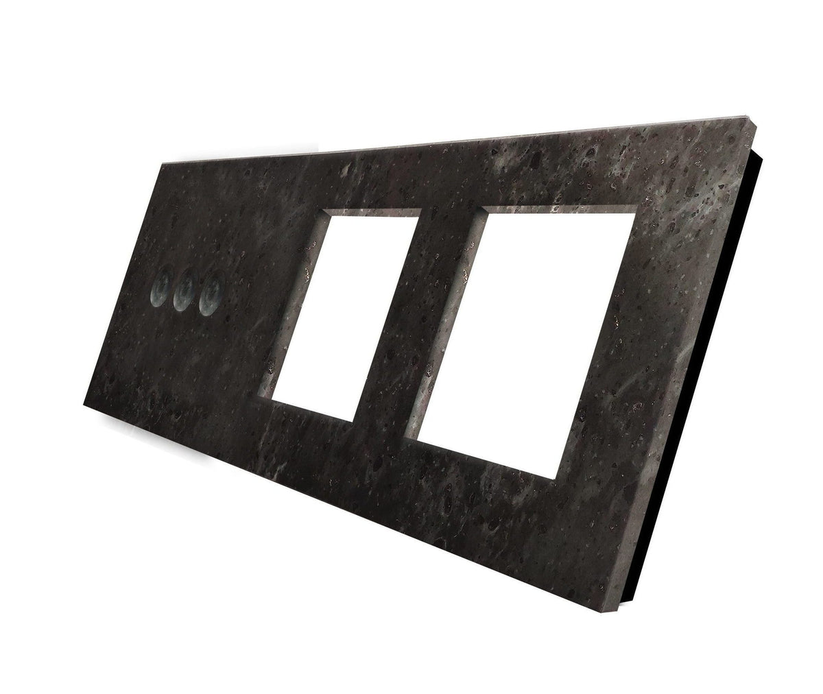 Tripolė panelė su dviviečiu marmuro rėmeliu (Sanremo)