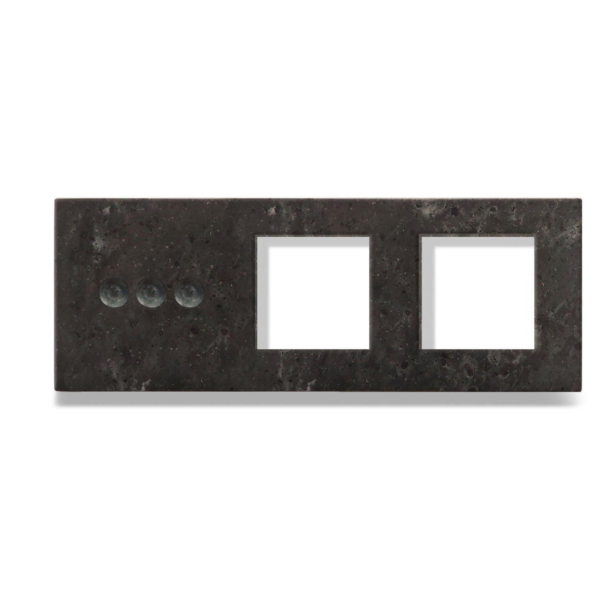 Tripolė panelė su dviviečiu marmuro rėmeliu (Sanremo)