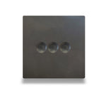 Vienvietė, tripolė , sensorinė marmuro (Intense Ultra Dark Grey) panelė
