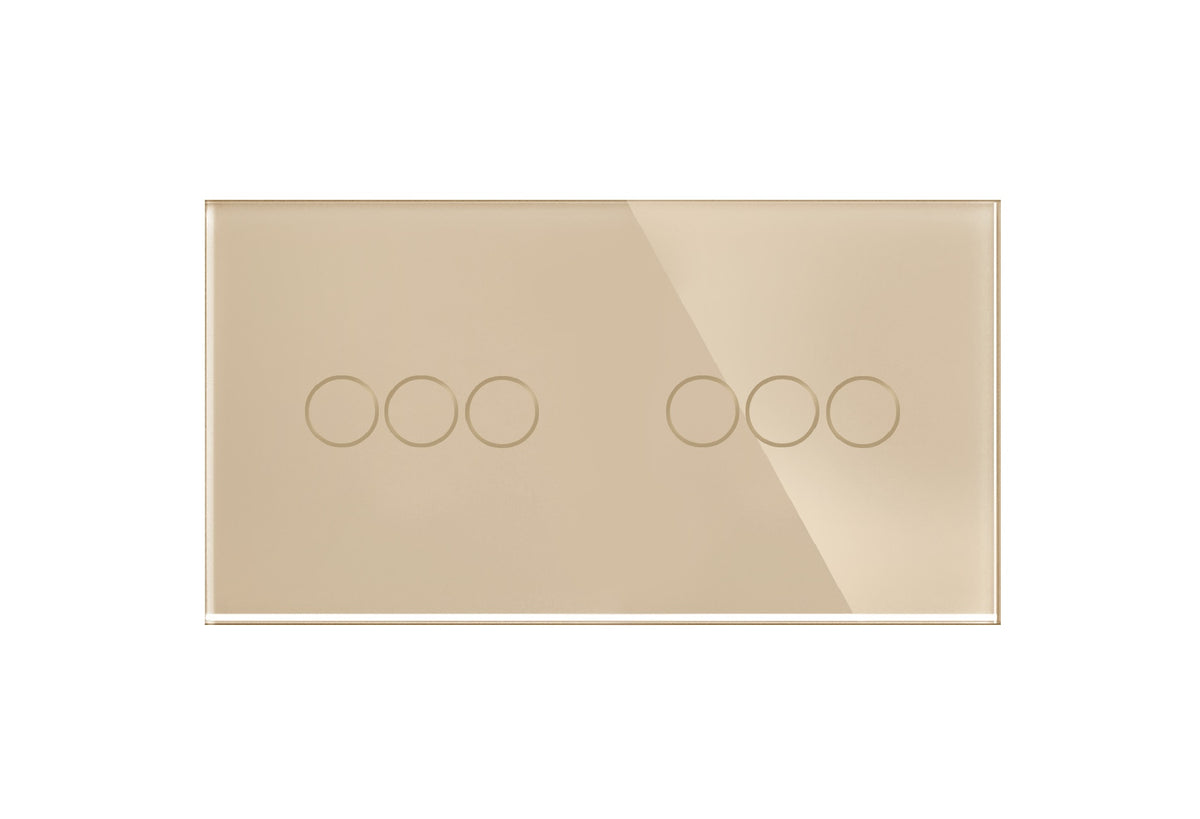 Dvivietė, tripolė panelė (auksinė)