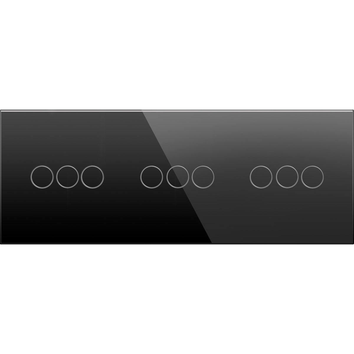 Trivietė, tripolė panelė (juoda)