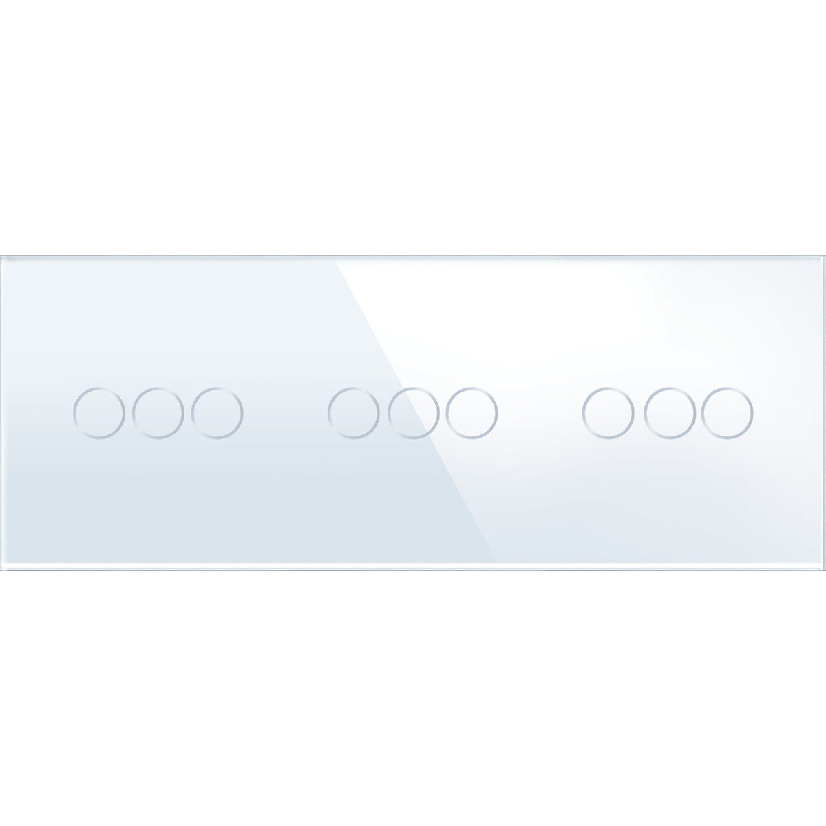 Trivietė, tripolė panelė (balta)