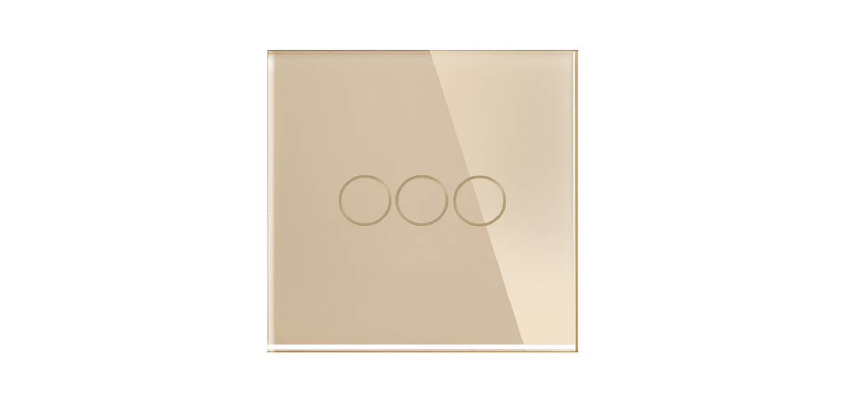 Vienvietė, tripolė panelė (auksinė)