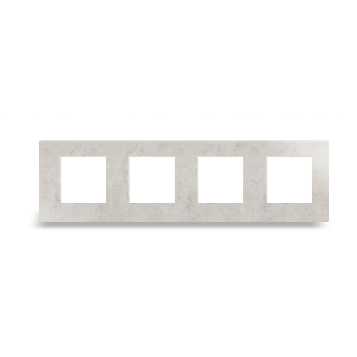 Keturvietis marmuro serijos rėmelis (Aurora Bianco)