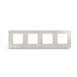 Keturvietis marmuro serijos rėmelis (Aurora Bianco)