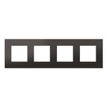 Keturvietis plastiko rėmelis (juodas)