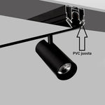 Kampinis sujungimas "L" formos (įtempiamų lubų bėgelio)