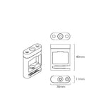 Mažas fiksavimo laikiklis