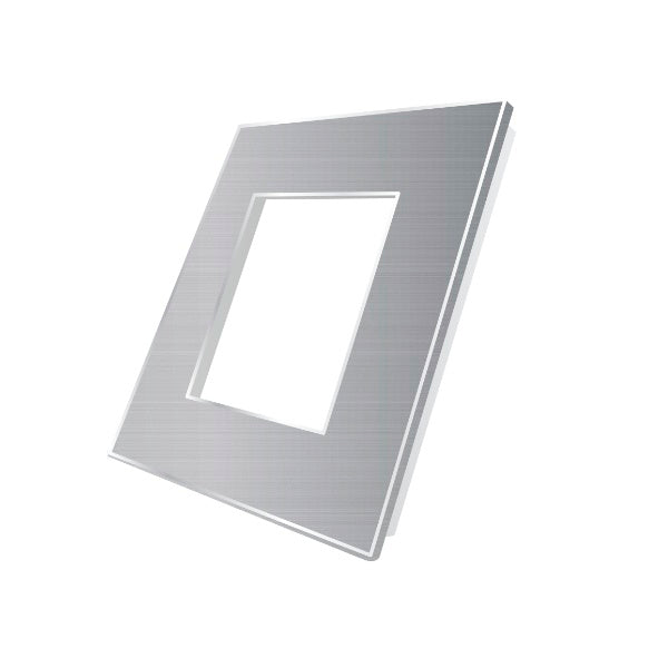 Vienvietis aliuminio rėmelis (pilkas)