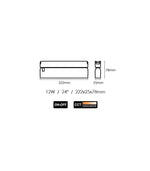 "Grille" kryptinis šviestuvas, 12W