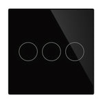 Tripolė, sensorinė, modulinė panelė (juoda)