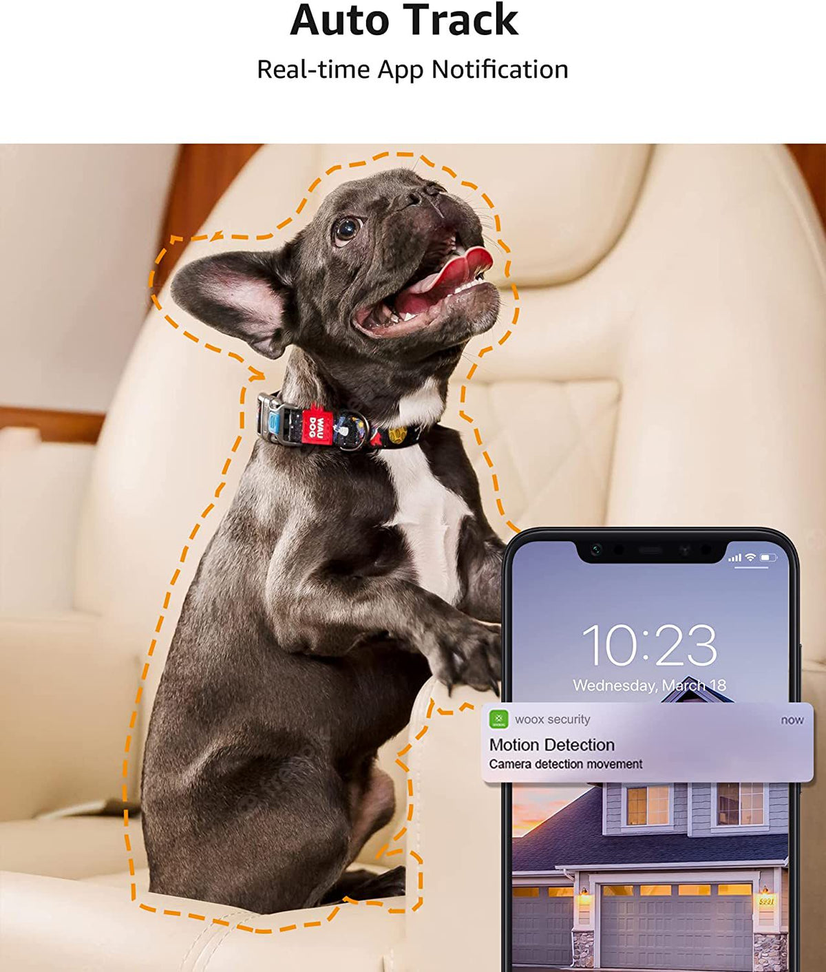 Išmanioji WIFI vidaus kamera, 2mp