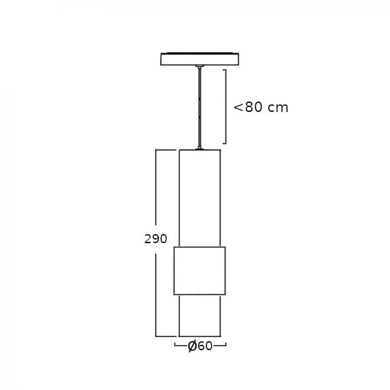 Pakabinamas šviestuvas PS-7