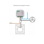 Elektromagnetinė relė PP-2Z 230V AC