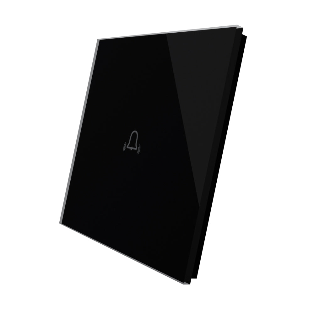 Sensorinė panelė skambučiui (juoda)