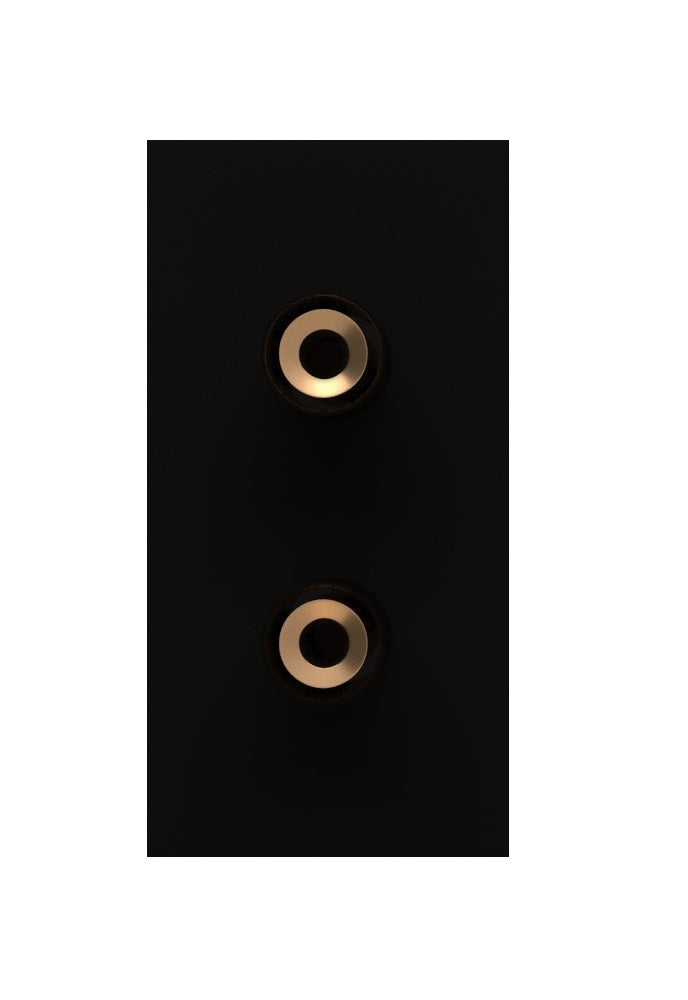 Stereo jungtis (juoda)