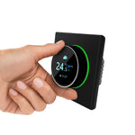 WIFI termostatas SPRING TR 7000 juodos saplvos