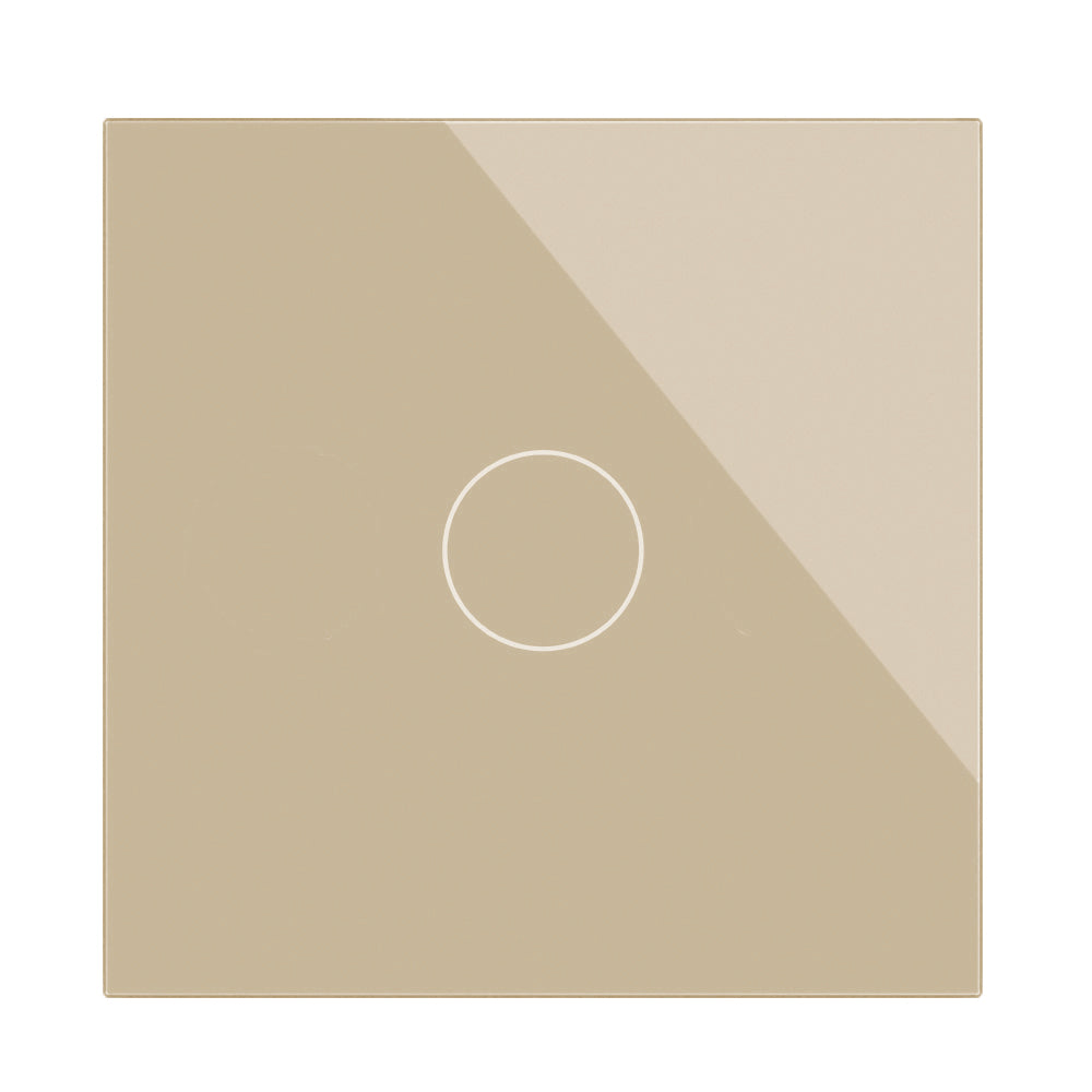 Vienpolė, sensorinė, modulinė panelė (auksinė)