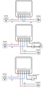WIFI valdiklis (vienos linijos)