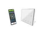 belaidis termostatas su WIFI baltos spalvos