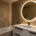 Modernus LED vonios veidrodis – 50 cm