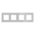 Keturvietis stiklo rėmelis (pilkas)