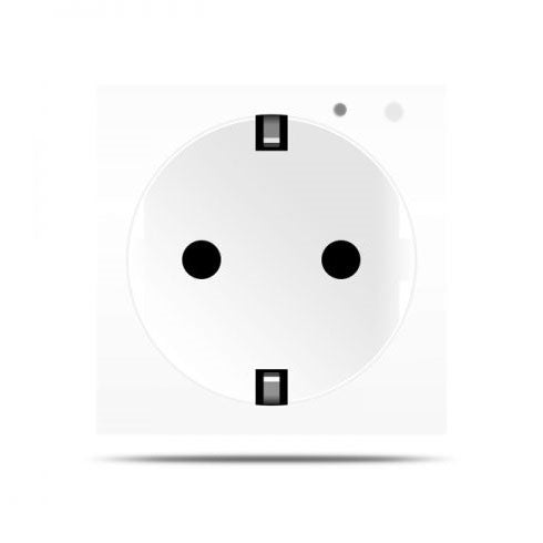 rozetė su WIFI, baltos spalvos