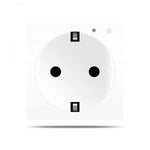 rozetė su WIFI, baltos spalvos