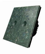 Dvipolis sensorinis jungiklis su marmuro ( Maui ) panele