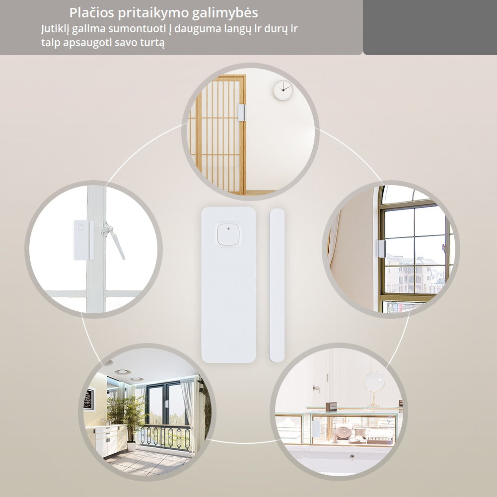 Išmanusis WIFI durų ir langų daviklis